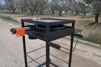 BARBACOA-PLANCHA TRANSPORTABLE